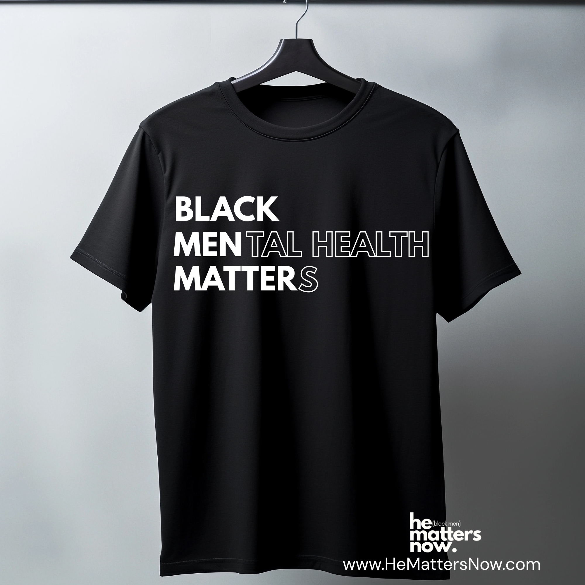 Black Men's Mental Health Matters™ Tee